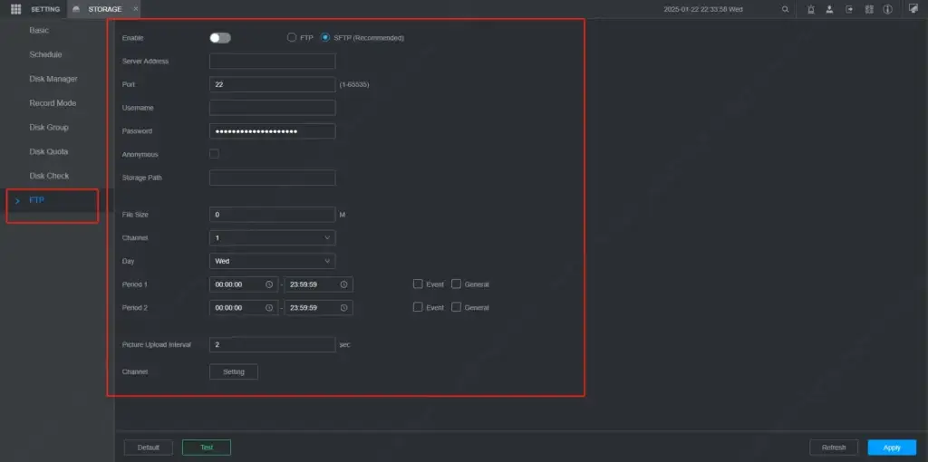 ftp cloud backup - mwandotheboss